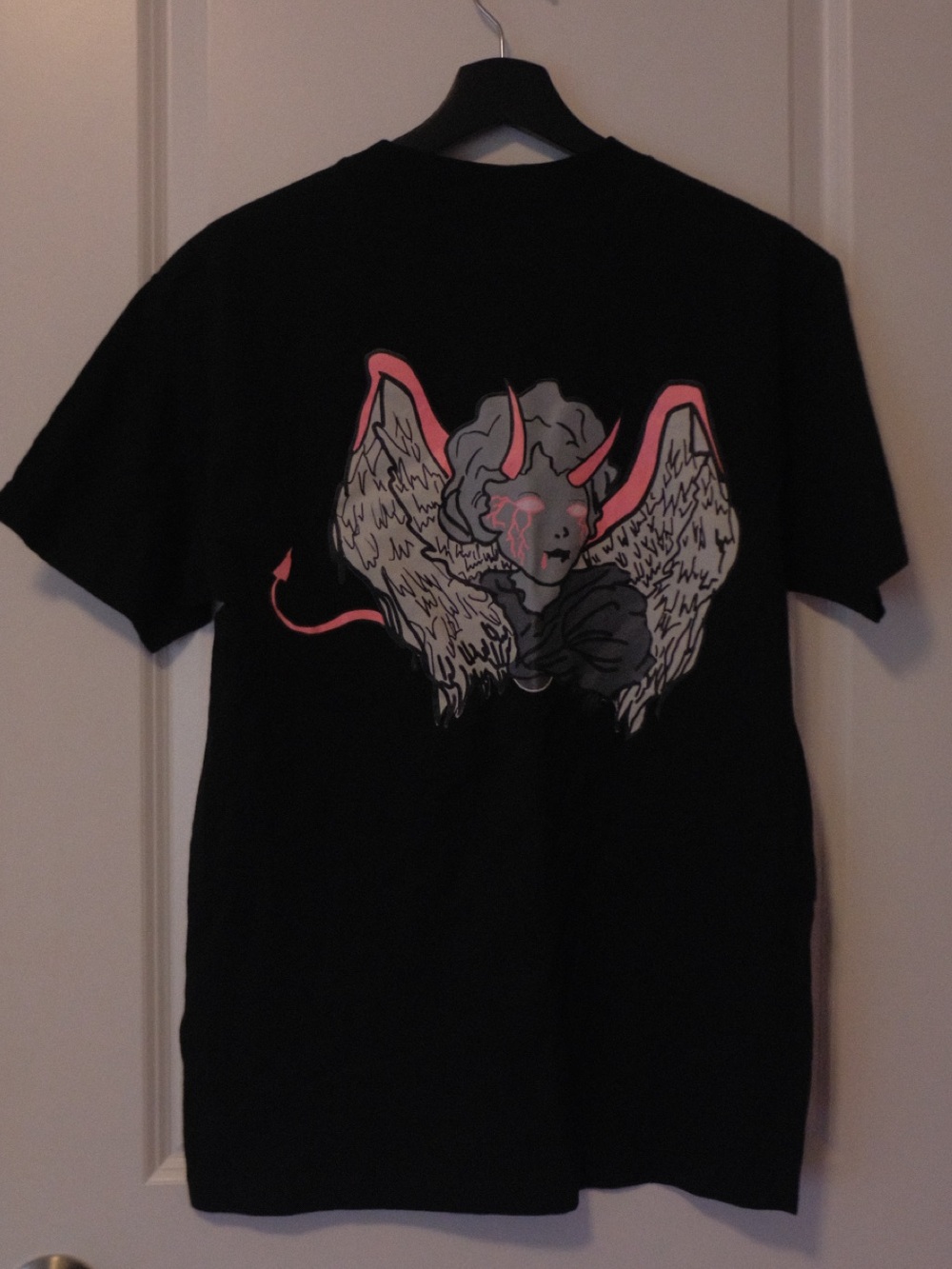NEW Graphic Short-Sleeve Tee - Black with Red Accent
